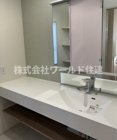 日高市四本木1丁目3期の洗面所