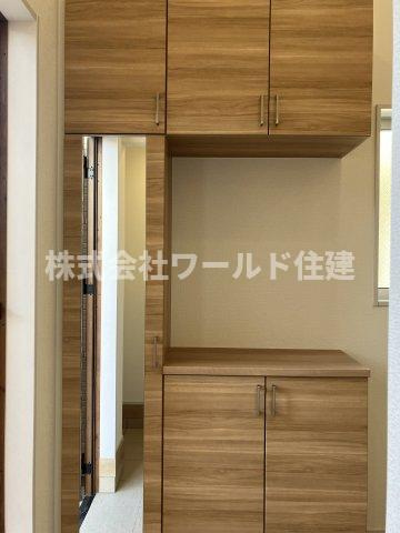 日高市四本木1丁目3期の玄関