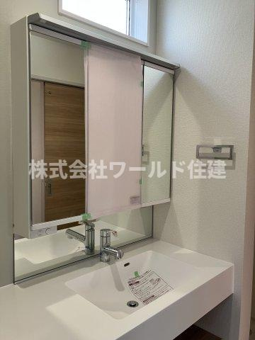 日高市四本木1丁目3期の洗面所