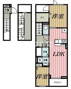 ラメゾン385の間取り