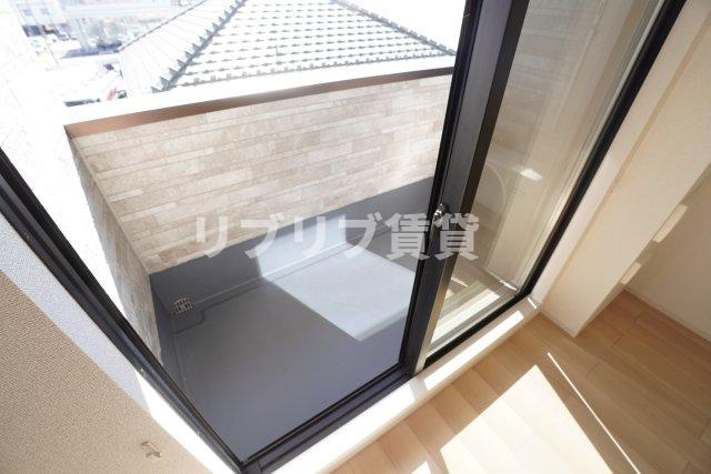 ラメゾン385のバルコニー