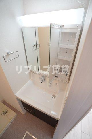 ラメゾン385の洗面所