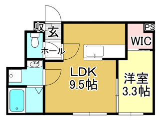 【間取り】 | イオ・リアン坂本Ⅱ