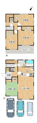 【間取り】 | 神戸市北区鈴蘭台西町6丁目　中古戸建