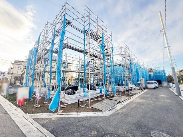 東村山市恩多町3丁目・全6棟　新築一戸建　F号棟の外観|現地写真（2026年1月22日撮影）
