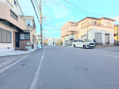 【前面道路含む現地写真】 | 葛飾区西水元６丁目の戸建 | ～前面道路含む現地写真～