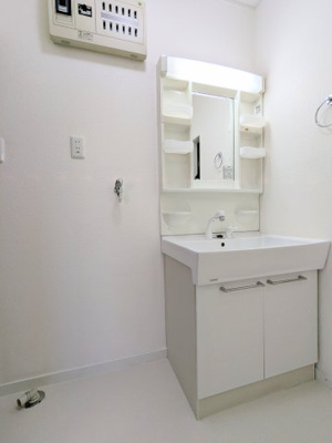 【独立洗面台】 | 葛飾区西水元６丁目の戸建 | ～洗面化粧室写真～