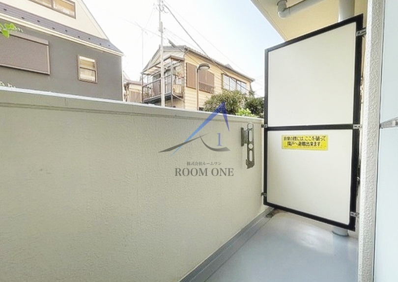 常盤台宝マンションのバルコニー|バルコニーです。