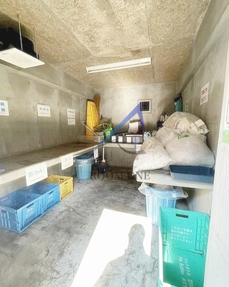 常盤台宝マンションのその他共用部分|敷地内ゴミ置き場です。