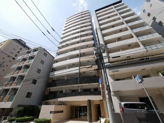 ラシュレ天満橋の外観