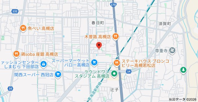 サイアミーズ春日町の地図