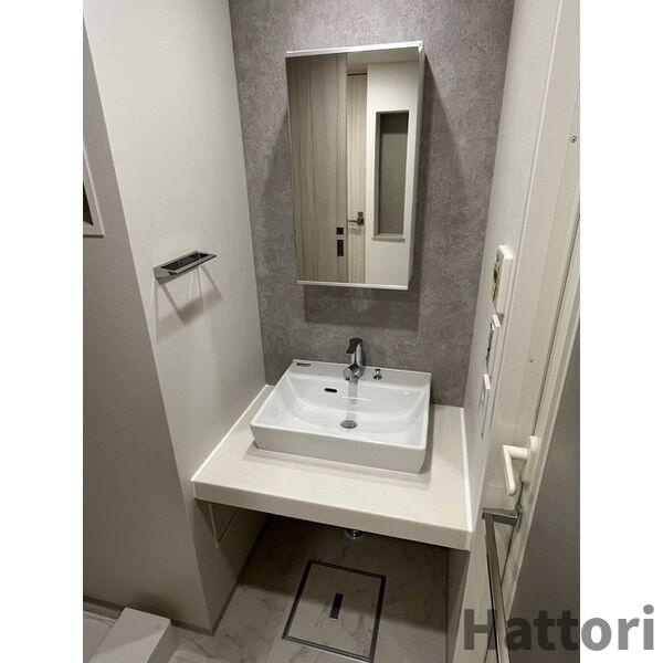 コンフォリア・リヴ北浜淡路町の洗面所