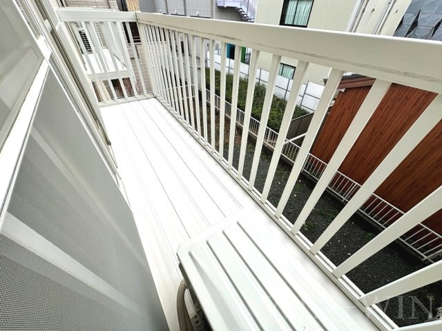 ウイングコート向山 B棟のバルコニー|イメージ（同建物内別部屋の写真です）
