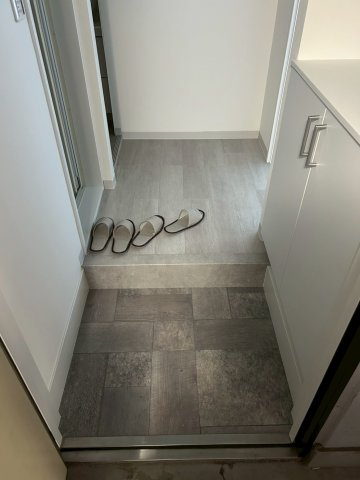 アストラル白山の玄関