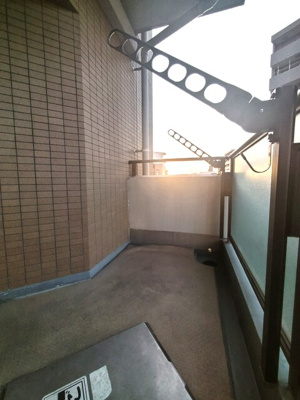 【バルコニー】 | ハーベスト・メイセイ | 落ち着いた時間を過ごせるバルコニーです