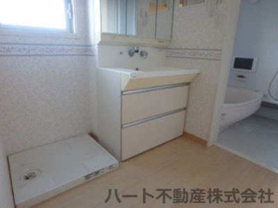 【洗面所】 | 西阿知町山本貸家１