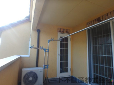 【バルコニー】 | 西阿知町山本貸家１