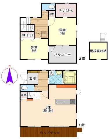 西阿知町山本貸家１