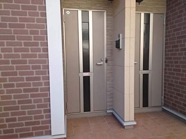 クレメント我孫子Ⅲのエントランス