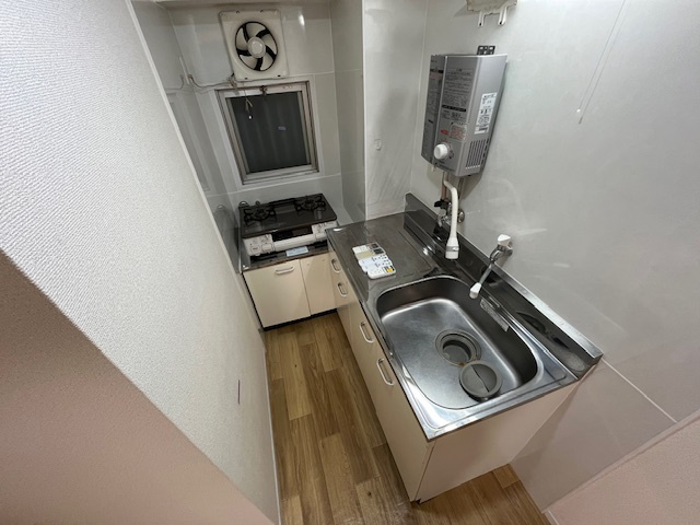 金剛グリーンハイツのキッチン