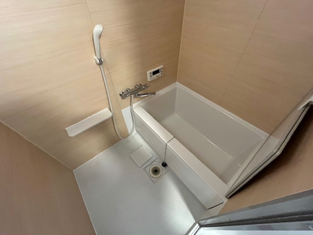 金剛グリーンハイツの浴室