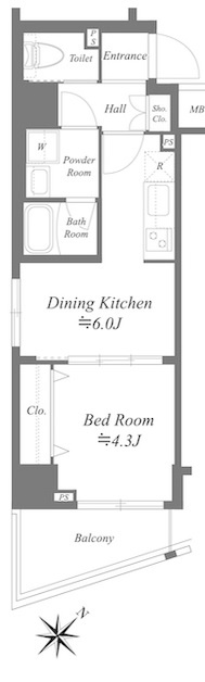 ジェノヴィア水天宮前Ⅱスカイガーデン