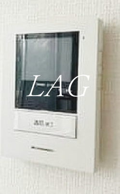 【セキュリティ】 | ラビアン板橋Ａ | モニター付きインターホンです。