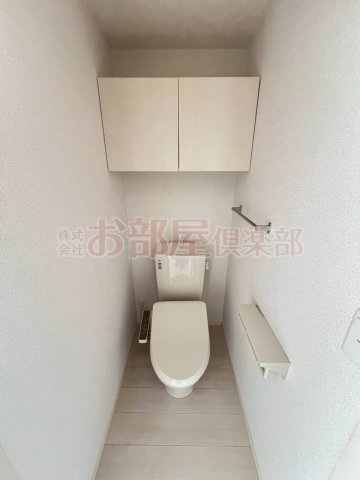 ブレイティアのトイレ|明るい雰囲気のトイレです