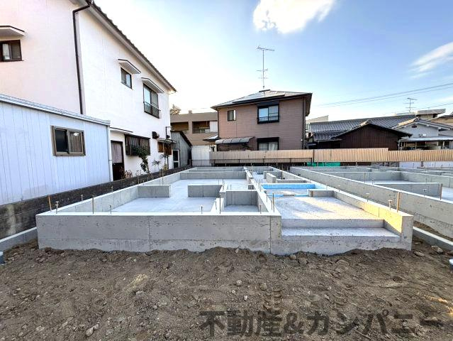 クレイドルガーデン松山市立花第1-3号棟　新築建売住宅　松山市立花二丁目の新築戸建の外観|外観です