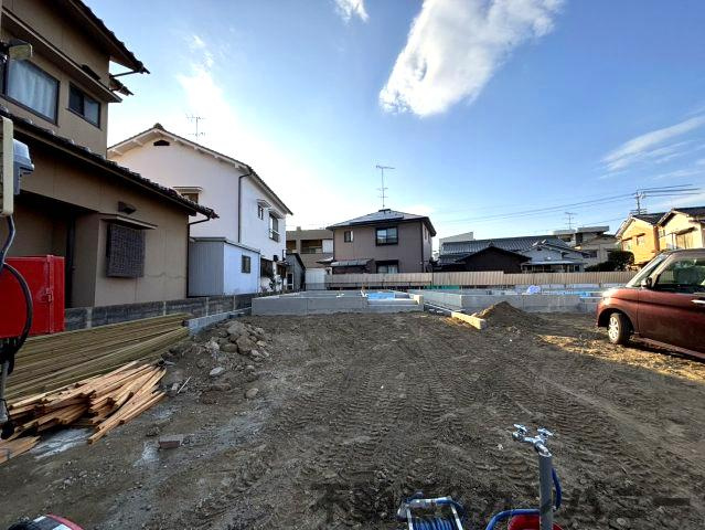 クレイドルガーデン松山市立花第1-3号棟　新築建売住宅　松山市立花二丁目の新築戸建の駐車場|駐車スペースもあります