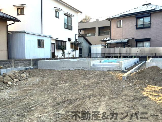 クレイドルガーデン松山市立花第1-3号棟　新築建売住宅　松山市立花二丁目の新築戸建の外観|物件の外観です
