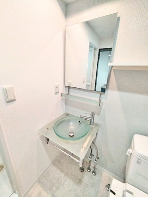 【洗面所】 | フレアコート新大阪 | 洗面所です