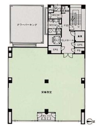 【間取り】 | 第3千福ビル【　サロン系おすすめ　】