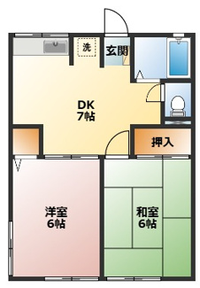 【間取り】 | ファミールA