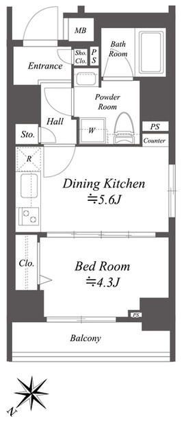 ジェノヴィア水天宮前Ⅱスカイガーデン