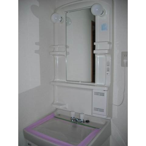 グランドゥール須田の洗面所