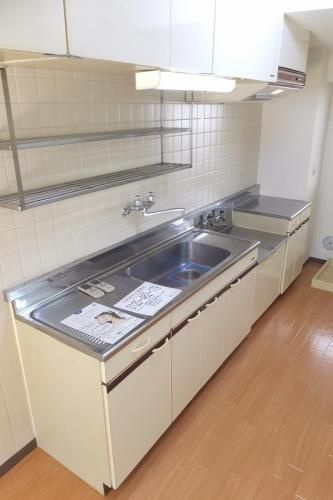 福岡市中央区赤坂３丁目の賃貸マンションのキッチン