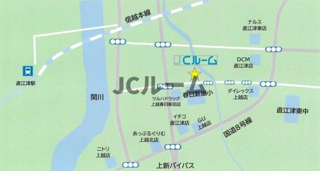 西福島新築　（仮）の地図