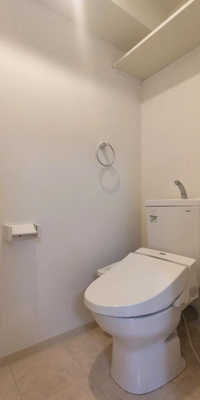 【トイレ】 | Trusty Residence天王寺東 | 落ち着いた色調のトイレです
