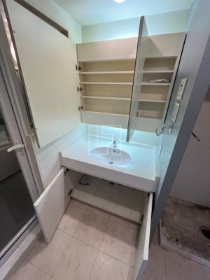 【洗面所】 | アーバネックス淀屋橋 | アーバネックス淀屋橋　独立洗面化粧台