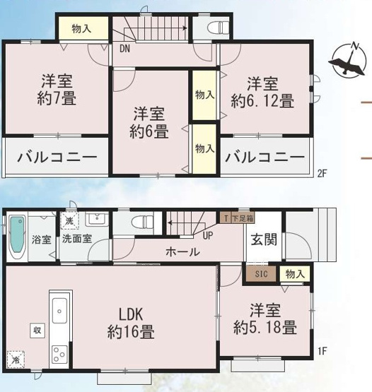 【間取り】 | 上尾市上尾村1315