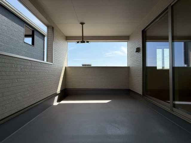 新築戸建　富士市増川　第3　全5棟　１号棟のバルコニー|バルコニーからの眺めを楽しめます