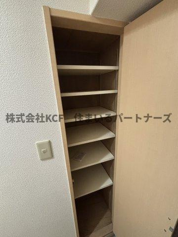 桜レジデンシャルの収納|ちょっとした収納スペースも充実しています