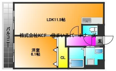 桜レジデンシャルの間取り