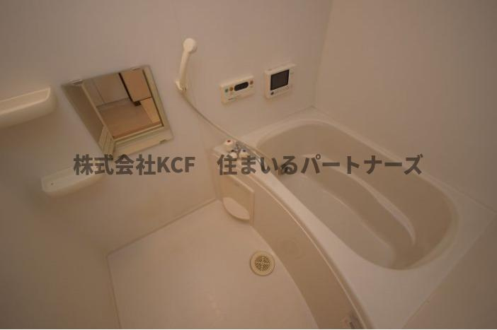 桜レジデンシャルの浴室|日々の疲れを癒すお風呂付です