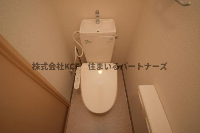 桜レジデンシャルのトイレ|コンパクトで使いやすいトイレです