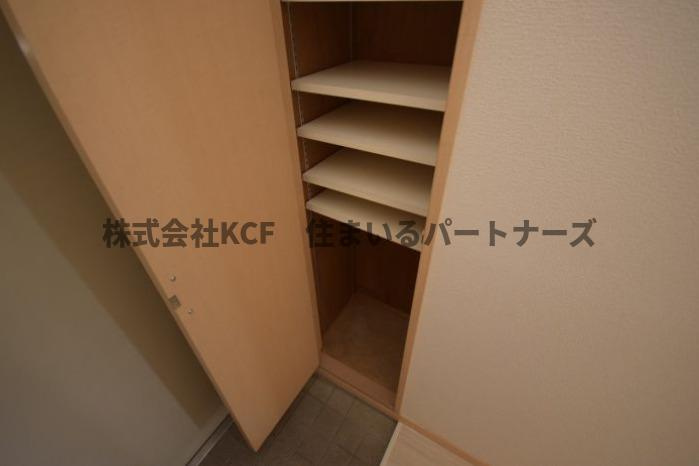 桜レジデンシャルの玄関|ゆったりとした玄関です