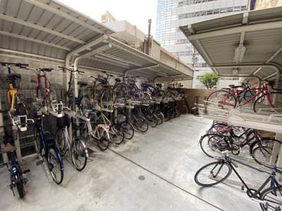 【その他共用部分】 | カスタリアタワー肥後橋 | カスタリアタワー肥後橋　駐輪場