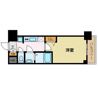 【間取り】 | プレサンス新大阪イオリア