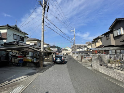 【前面道路含む現地写真】 | 草津市笠山３丁目